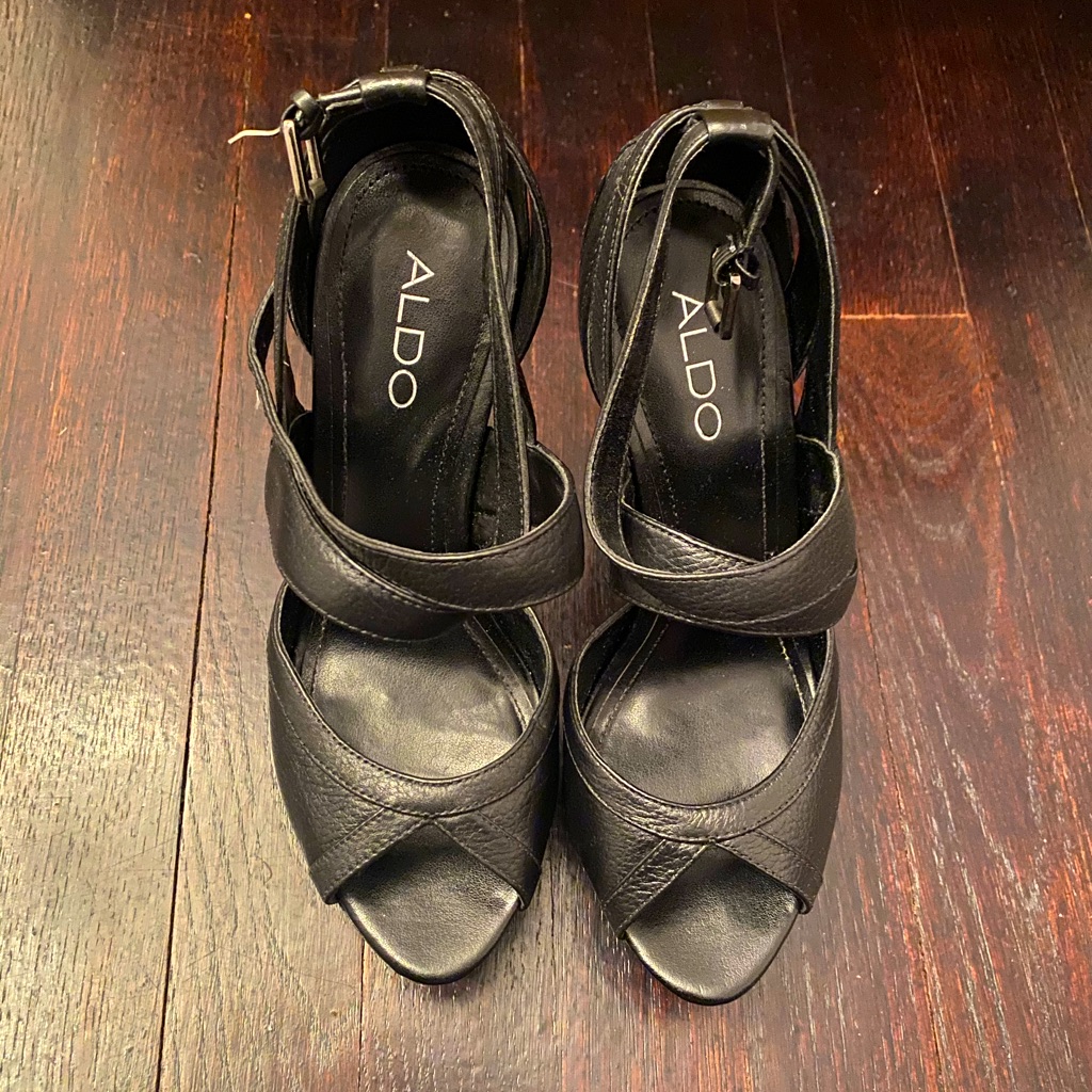 Aldo Basic Black Shoes